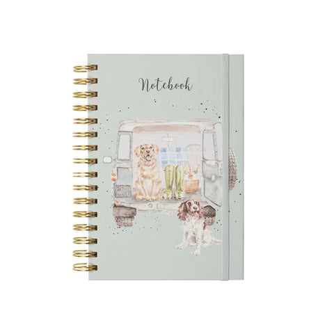 Wrendale Spiral Notebook - Paws For Picnic