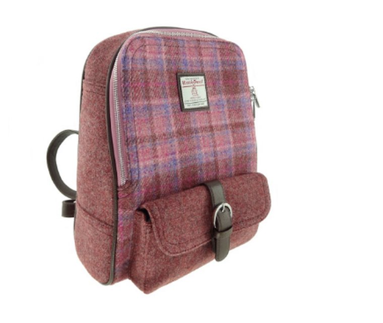 Glen Appin Harris Tweed Naver Backpack – Fergus Scottish  display picture 3