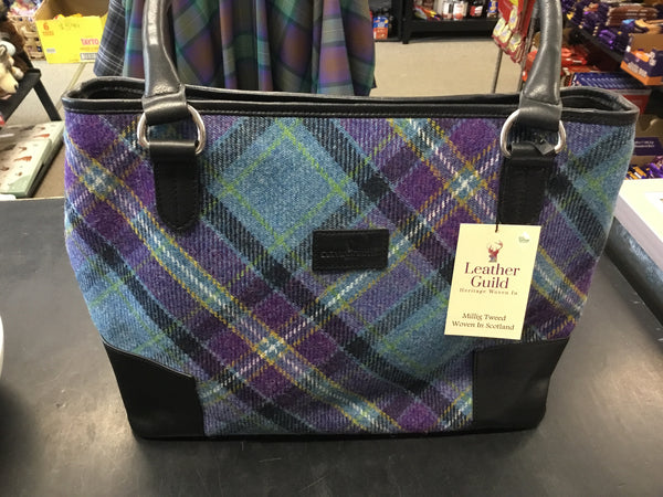 Bute Tote Lomond Tweed/Leather