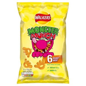 Monster Munch 6pk - Roast Beef