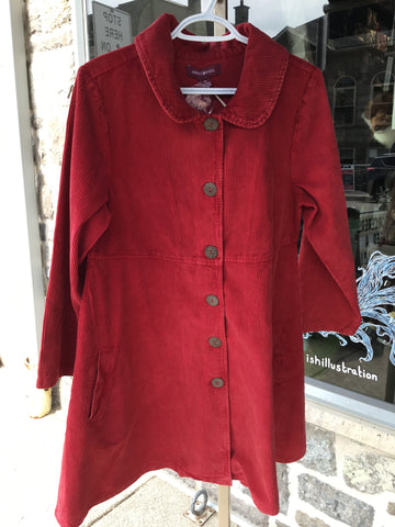 April Cornell - Farmer’s Corduroy Jacket (Sunwashed Red)