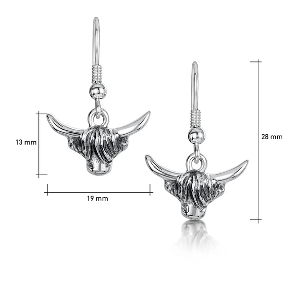 Sheila Fleet Highland Cow Earring ( E304/ E0304)