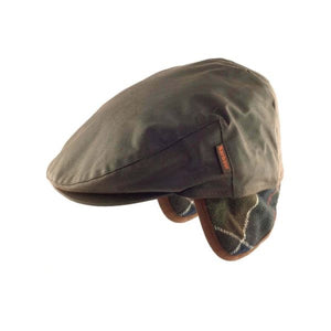 Barbour Cheviot Wax Flat Cap Olive – Fergus Scottish Corner Shop