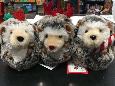 Douglas mini spunky Christmas hedgehog assortment