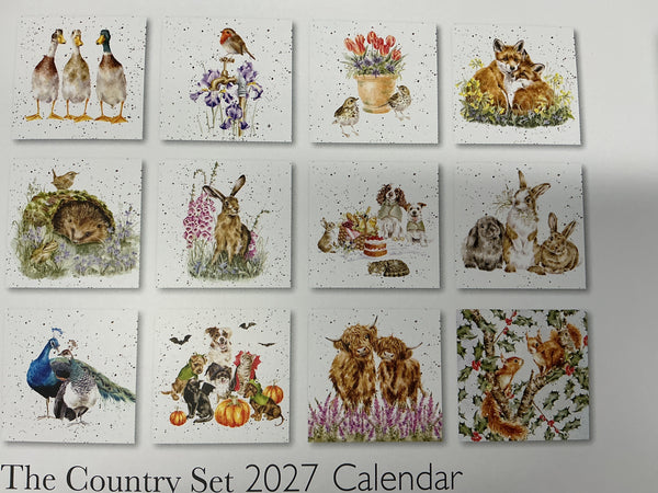 Wrendale 2027 Calendar