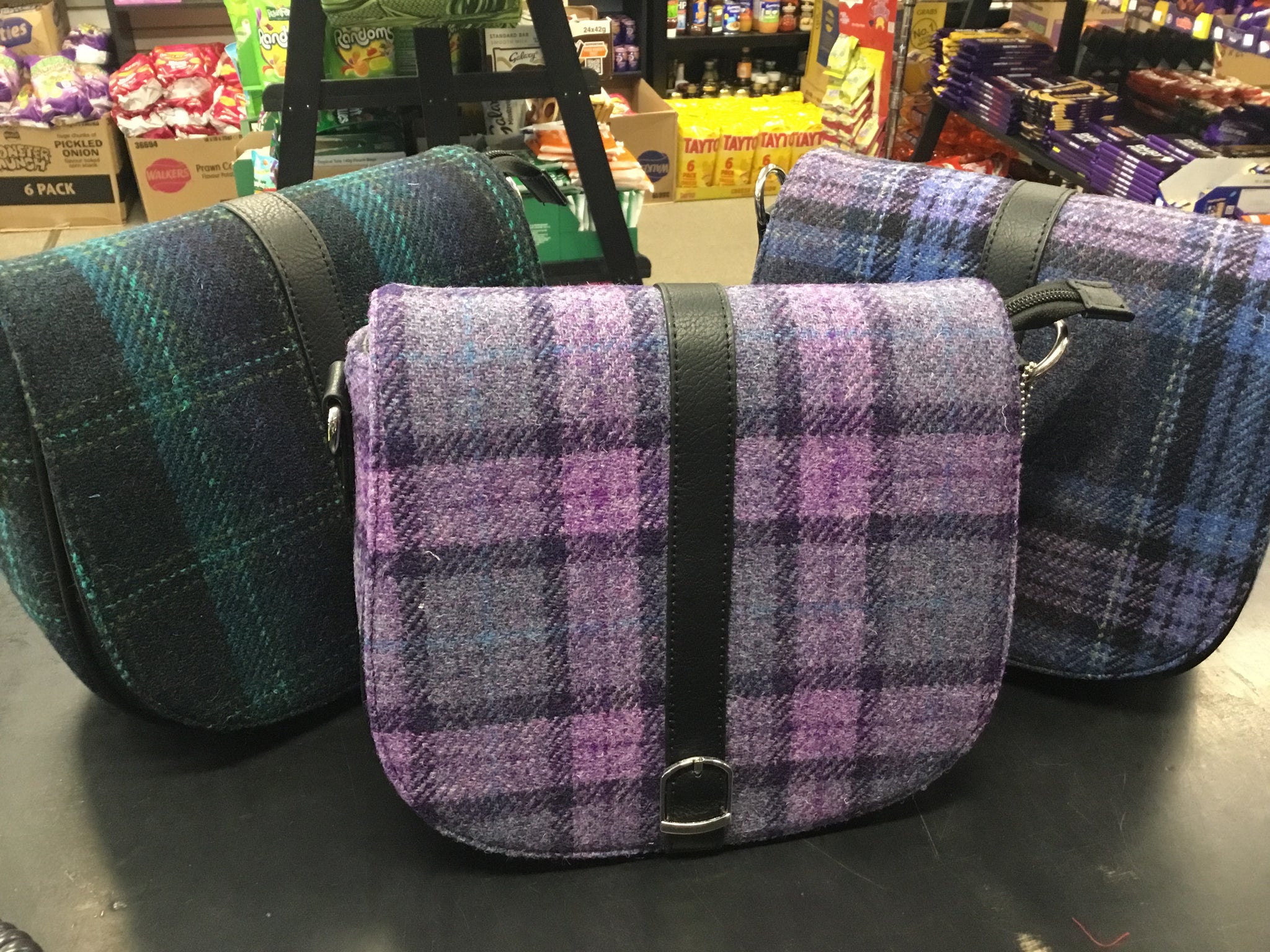 Harris Tweed Shoulder Bag Beauly