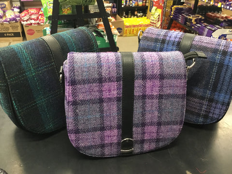 Harris Tweed Shoulder Bag Beauly