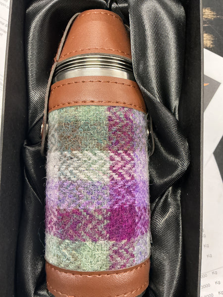 Glen Appin Harris Tweed Hunting Flask