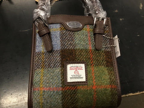 Glenn Appin Harris tweed tall mini tote-