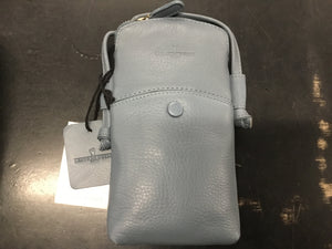 Buzz Phone Bag Blue Leather