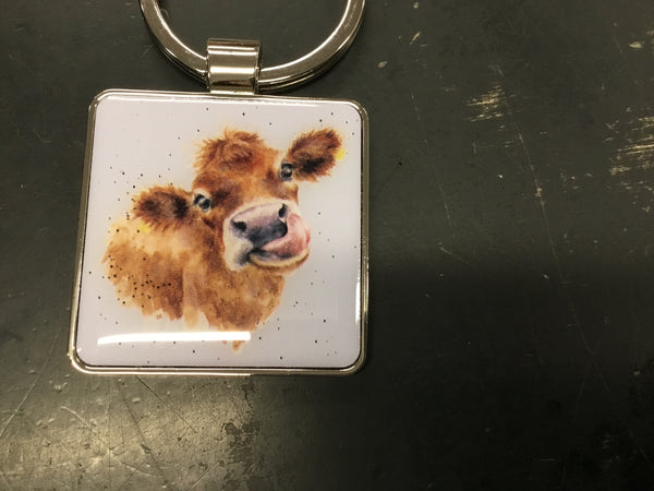 Wrendale Keychains Square