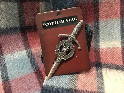 Kilt Pin - Stag (St. Kilda)