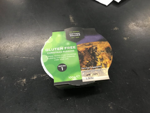 Matthew Walker Gluten free Christmas pudding 100g