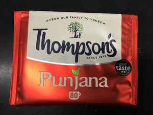 Thompson’s Punjana Tea 80 bags