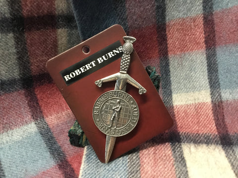 Kilt Pin - Robert Burns - Auld Lang Syne (St. Kilda)