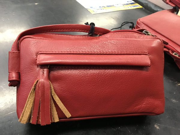 Leather guild Cleo bag leather