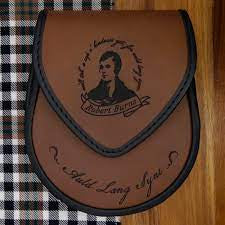 Robert Burns Day Semi Dress Sporran - Brown (St. Kilda)