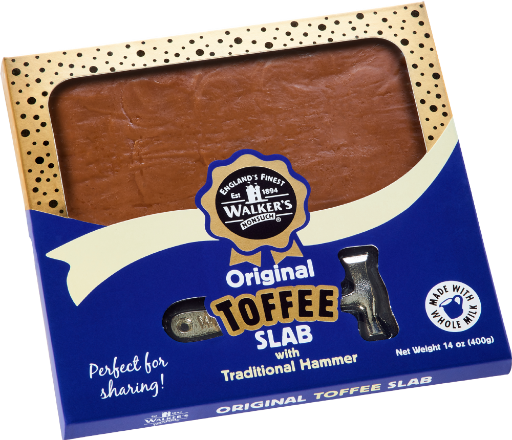 Walkers Creamy Toffee Slab With Hammer