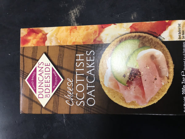 Duncan's of Deeside Scottish Oatcakes Cheese Recipe