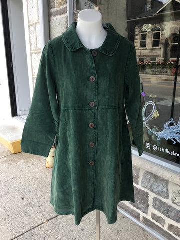 April Cornell - Farmer’s Corduroy Jacket (Sunwashed Green)