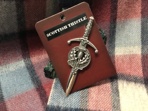 Kilt Pin - Thistle (St. Kilda)