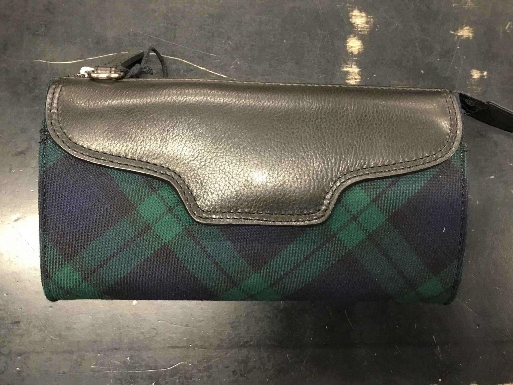 Amy Bag Black Watch Tartan/ Black Leather