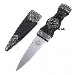 Sgian Dubh - Lion Rampant with Ruby (St. Kilda)