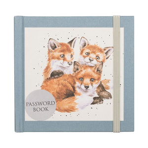 Wrendale Password Book - Fox Cubs