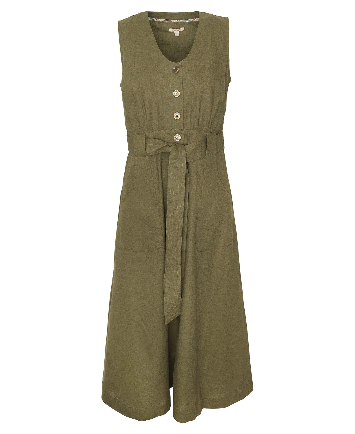 Barbour Rutherglen Midi Dress - Khaki