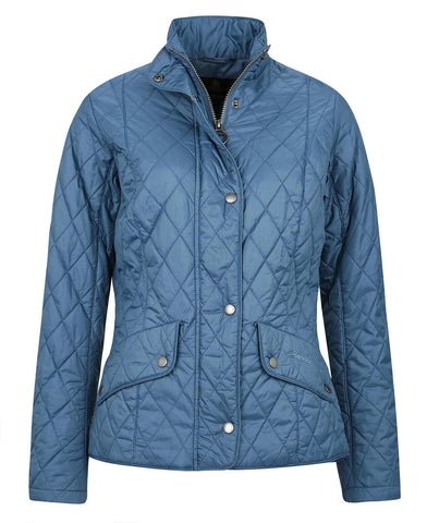 Barbour Flyweight Calvary Quilt - Blue Stone