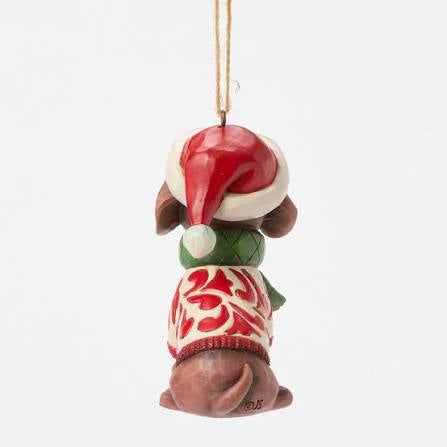 Jim Shore Christmas Dog Dachshund