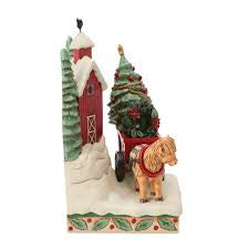 Jim Shore Full of Christmas Spirt highland coo scene