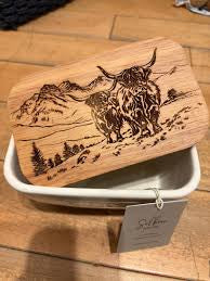 Selbrae House butter dish assorted
