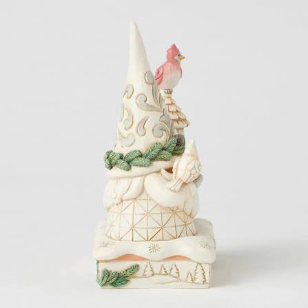 Jim Shore Woodland Gnome with birdhouse