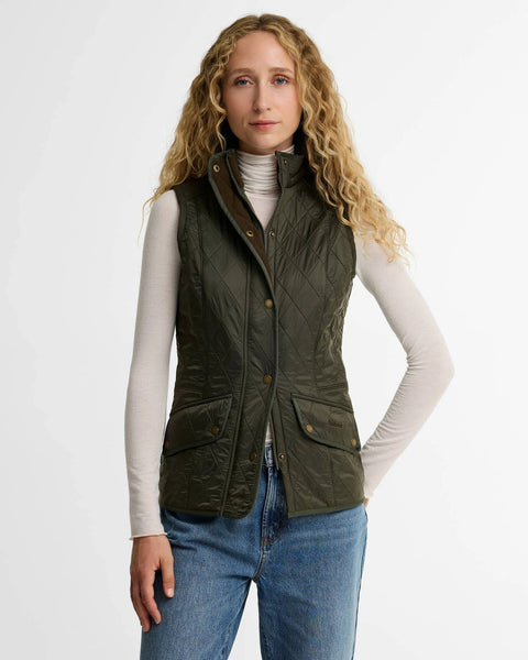 Barbour - Cavalry Quilted Gilet - Olive/Olive - LGI0016