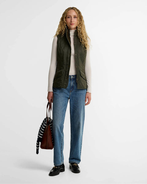Barbour - Cavalry Quilted Gilet - Olive/Olive - LGI0016