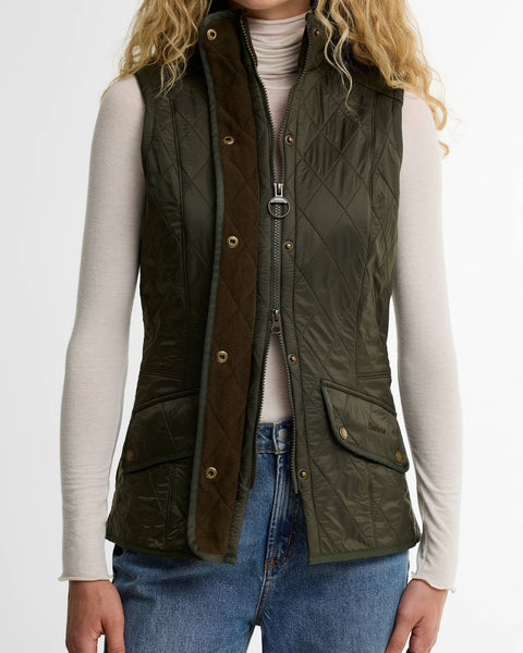 Barbour - Cavalry Quilted Gilet - Olive/Olive - LGI0016