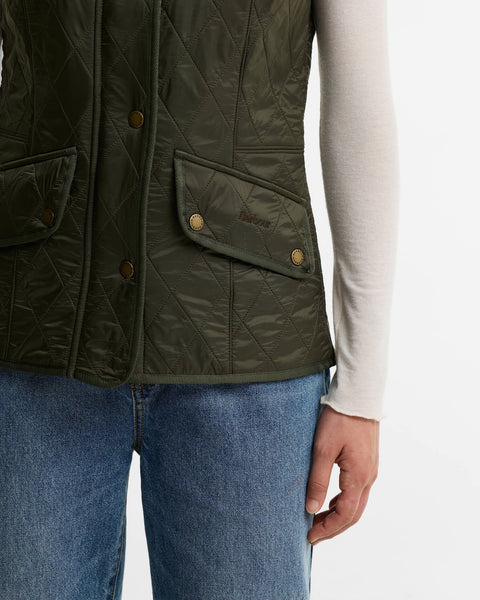 Barbour - Cavalry Quilted Gilet - Olive/Olive - LGI0016