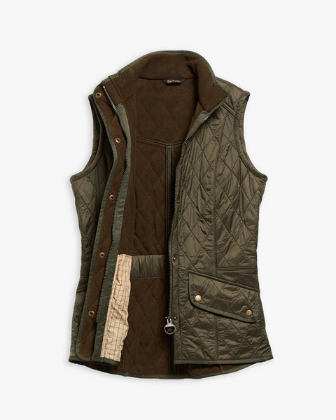 Barbour - Cavalry Quilted Gilet - Olive/Olive - LGI0016
