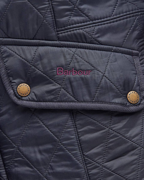 Barbour - Cavalry Quilted Gilet - Women's - Navy/Merlot - LGI0016