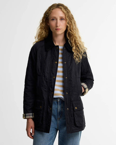 Barbour - Beadnell Polarquilt Jacket - Women's - Navy/Navy - LQU0471