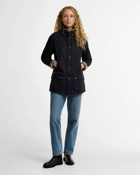 Barbour - Beadnell Polarquilt Jacket - Women's - Navy/Navy - LQU0471