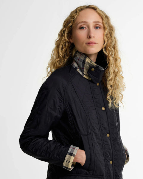 Barbour - Beadnell Polarquilt Jacket - Women's - Navy/Navy - LQU0471