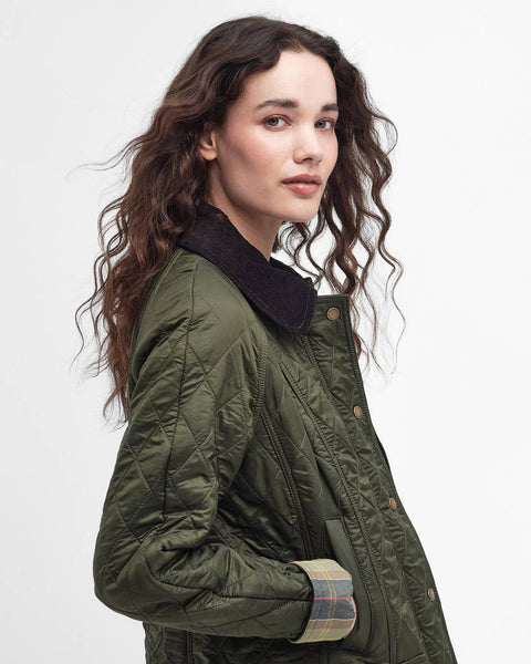 Barbour - Beadnell Polarquilt Jacket - Women's - Olive - LQU0471