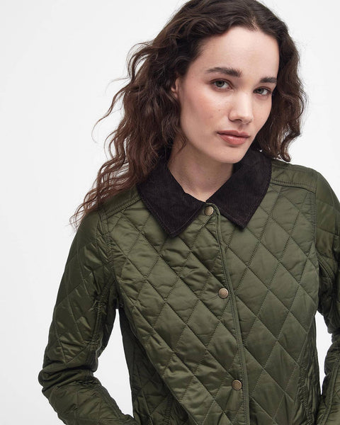 Barbour - Beadnell Polarquilt Jacket - Women's - Olive - LQU0471