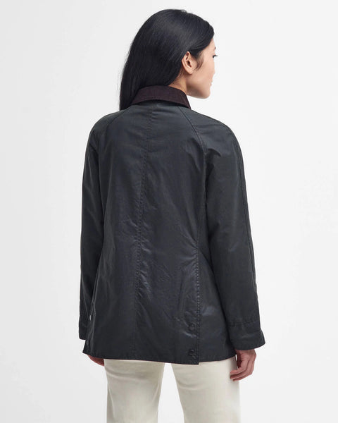 Barbour - Beadnell Wax Jacket - Women's - Sage - LWX0667
