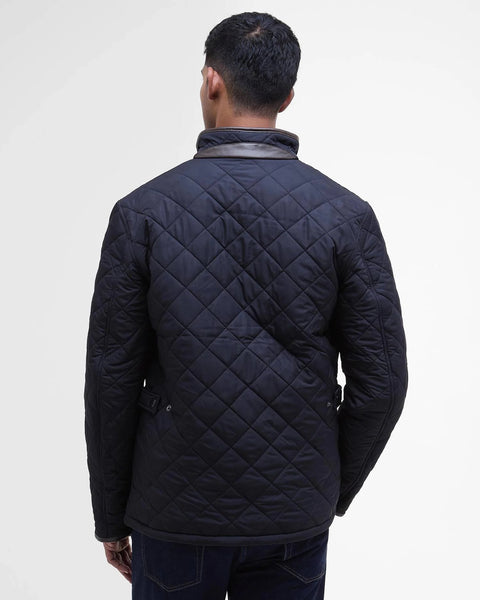 Barbour - Powell Quilted Jacket - Men's - Navy - MQU0281