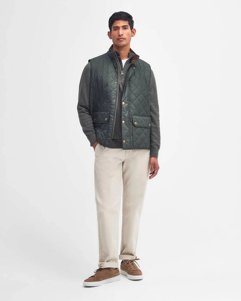 Barbour - New Lowerdale Quilted Gilet - Women's - Sage - MGI0245
