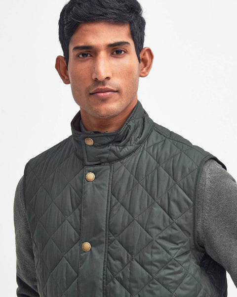 Barbour - New Lowerdale Quilted Gilet - Women's - Sage - MGI0245