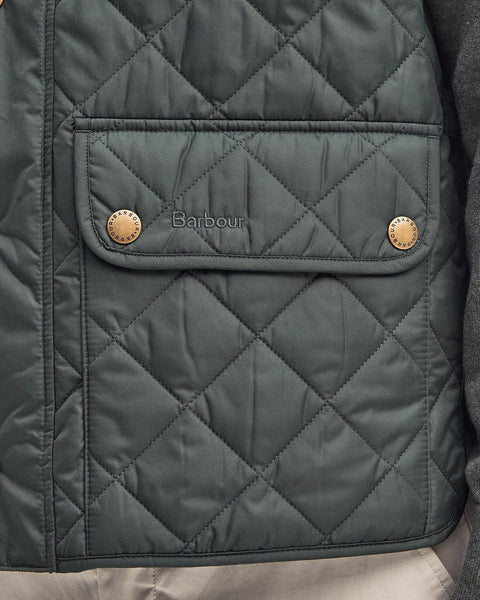 Barbour - New Lowerdale Quilted Gilet - Women's - Sage - MGI0245